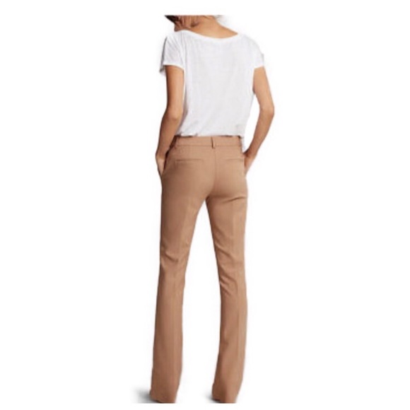 EXPRESS | Mid Rise Barely Boot Columnist Pant - Picture 3 of 6